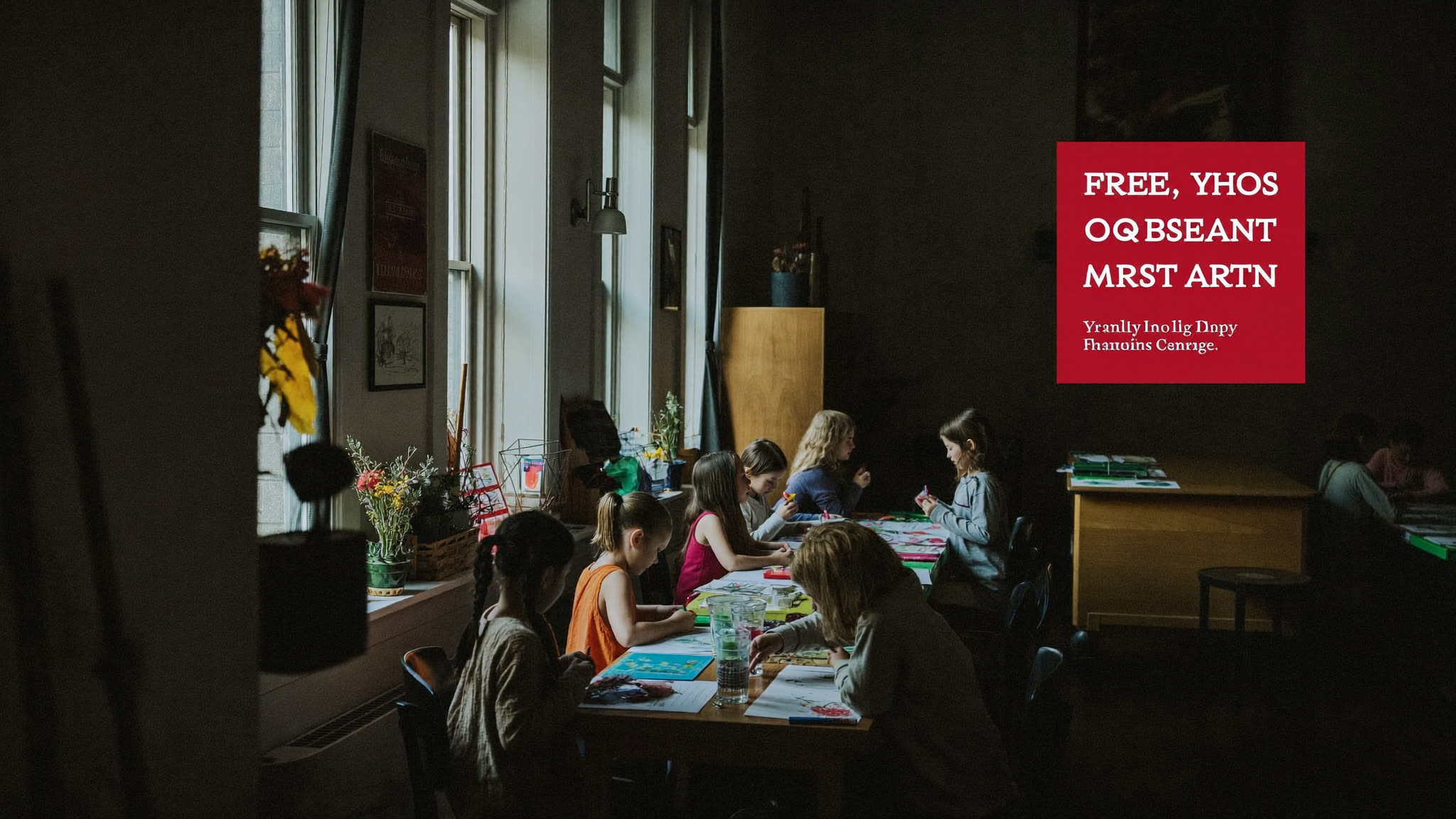 Easter Youth Arts Scheme — Two weeks of free creative workshops over Easter — music, dance, theatre, arts, and cultural activities. Free lunch and snacks.