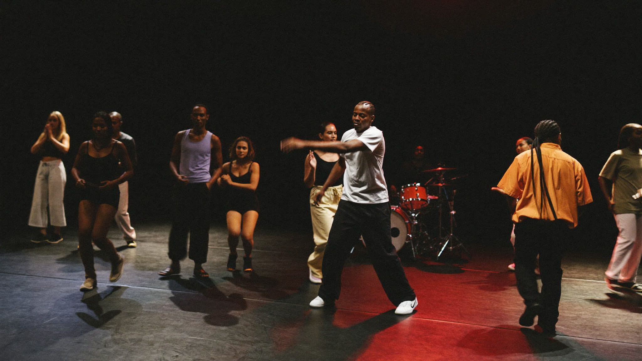 Evens Clercema — African-Haitian Dance Workshop — Open-level workshop with international choreographer Evens Clercema — rooted in African-Haitian and African-Contemporary movement. Drumming by Felix Ngindu. All welcome.